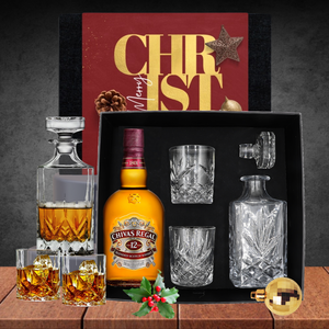 Whiskey Decanter & Chivas Christmas Hamper Featured Image