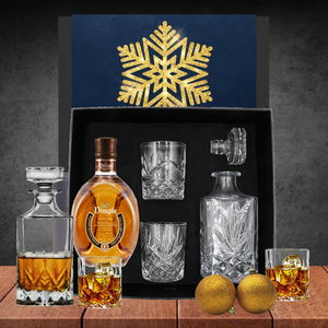 Whiskey Decanter Hamper With Dimple Featured Image