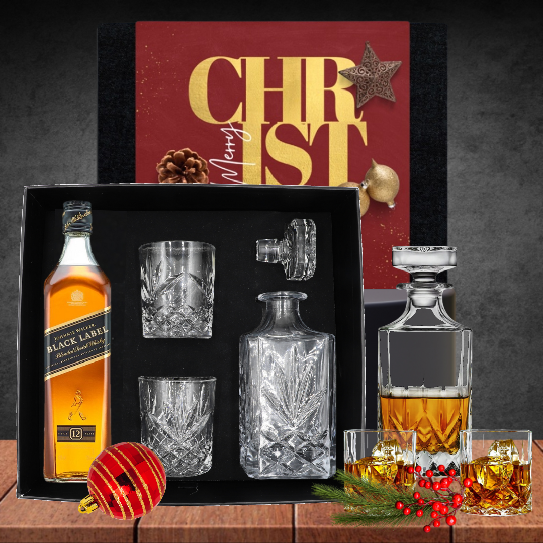 Whiskey Decanter Hamper With Johnnie Walker Featured Image