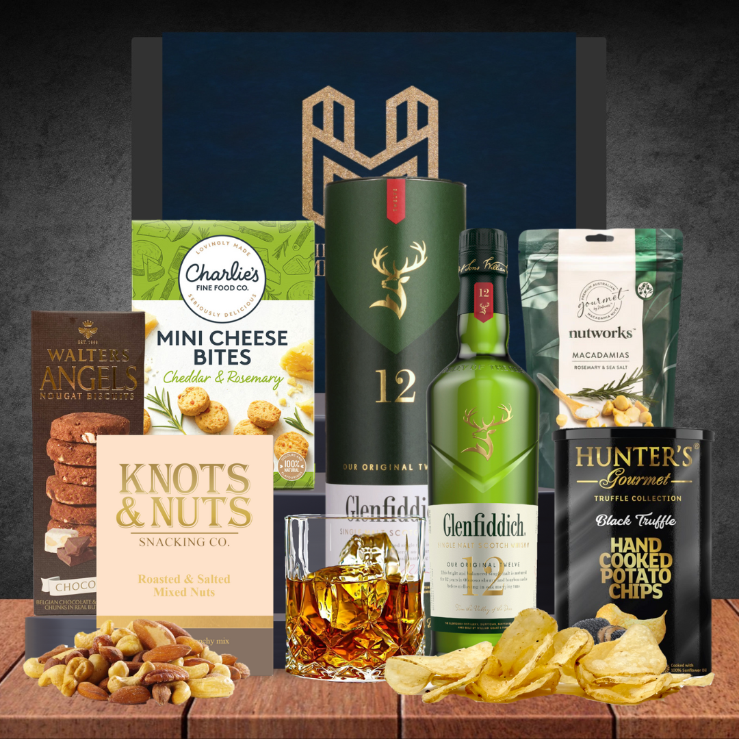 Whiskey & Snack Melbourne Hamper