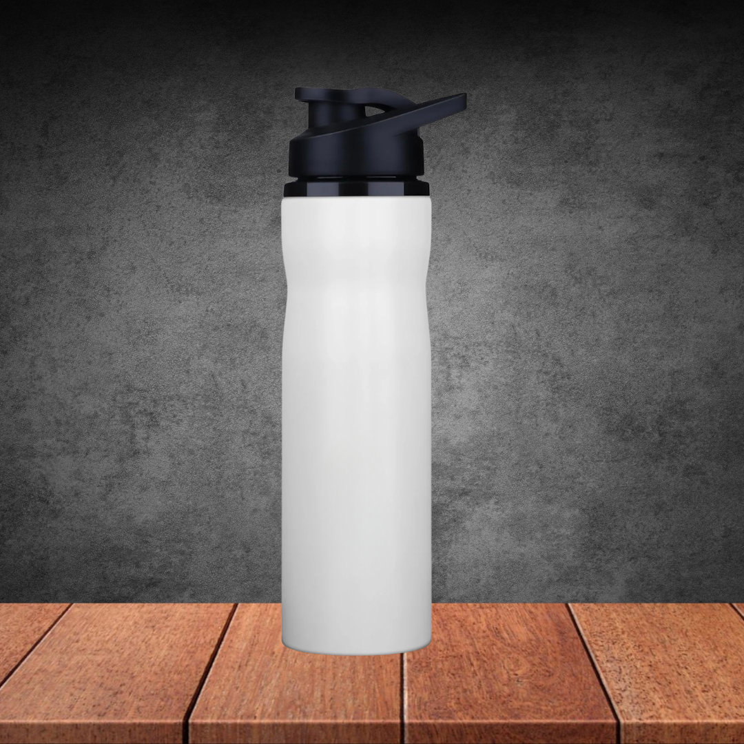 White Insulated Travel Water Bottle 750ml