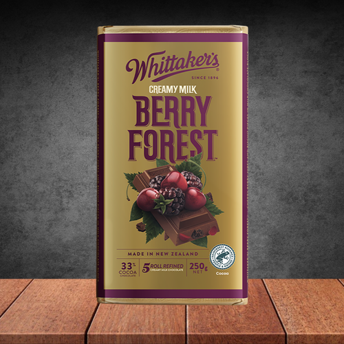 Whittakers Block Choc Berry Forest 250g
