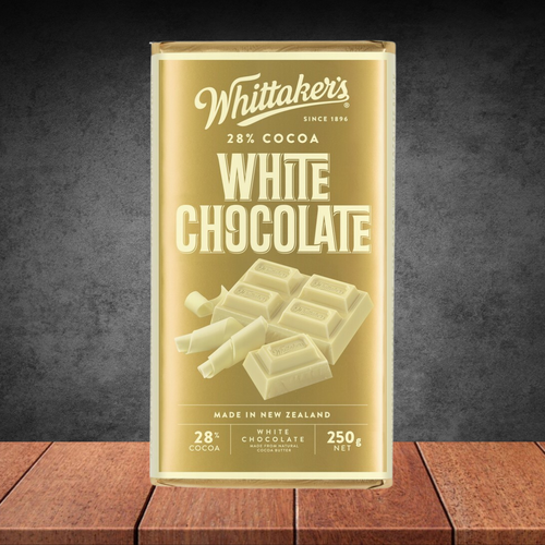 Whittakers Block Choc White 250g