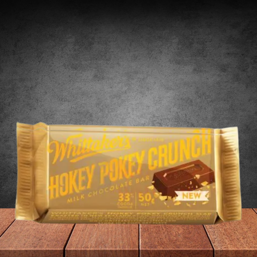Whittakers Hokey Pokey Crunch Slab 50g
