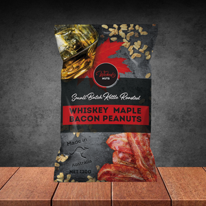 Wicked Nuts Maple Bacon Infused Peanuts 120g