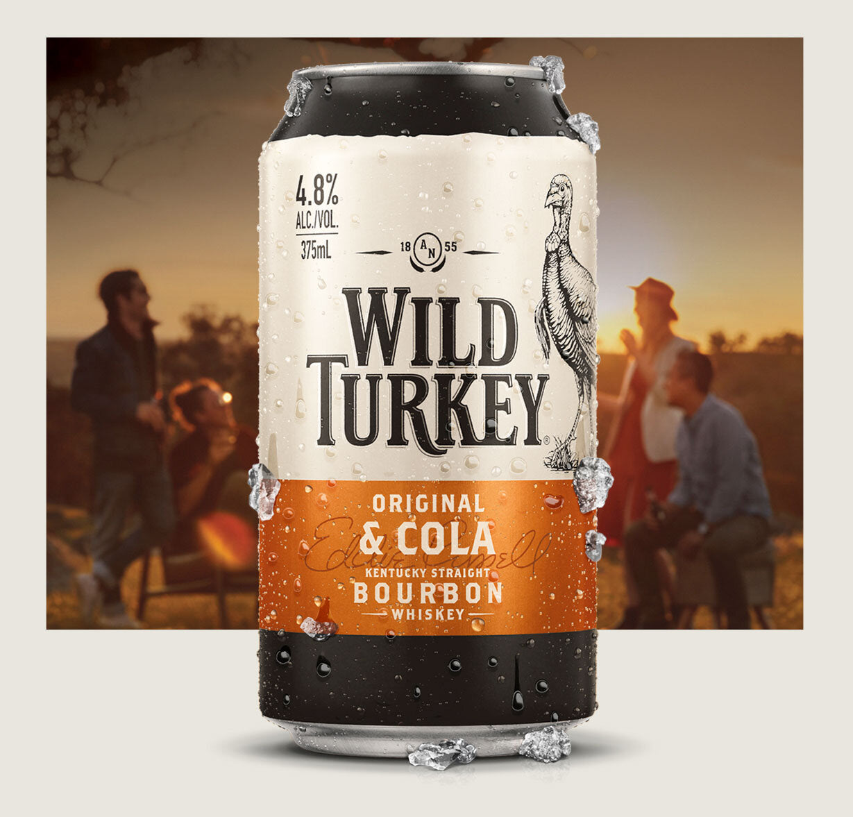 Wild Turkey Original Bourbon & Cola 375ml