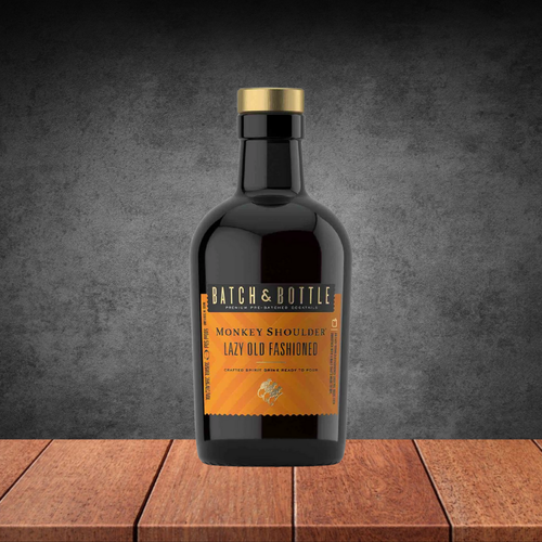 Batch & Bottle Monkey Shoulder Lazy Old Fashioned 500ml
