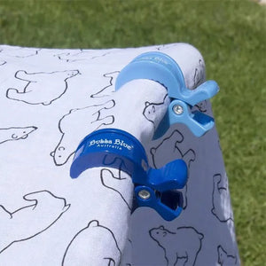 Blue Bubbles Baby Bear baby gift hamper for a newborn boy
