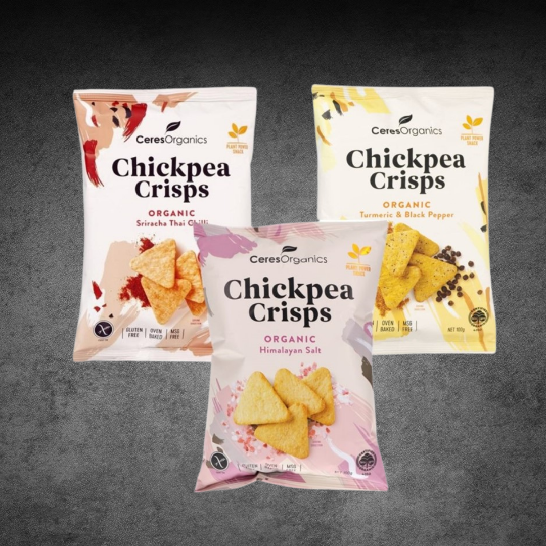 Ceres Organics Chickpea Crisp Varieties 100g