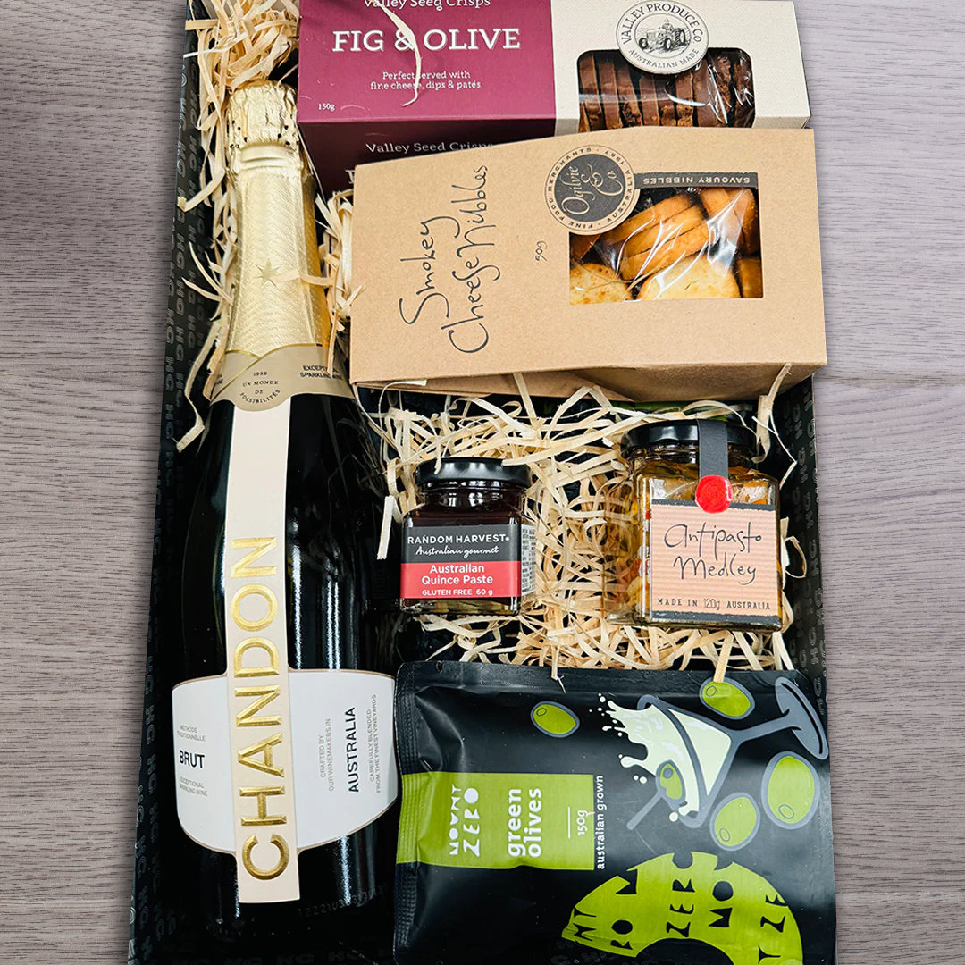 Chandon Brut Christmas Hamper Box For Her 