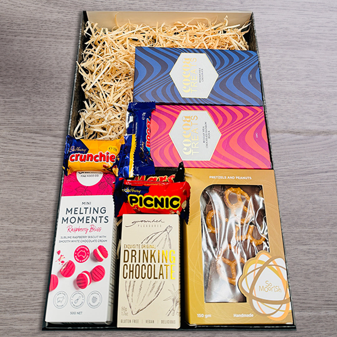 Chocolate Lover Melbourne Christmas Hamper Box