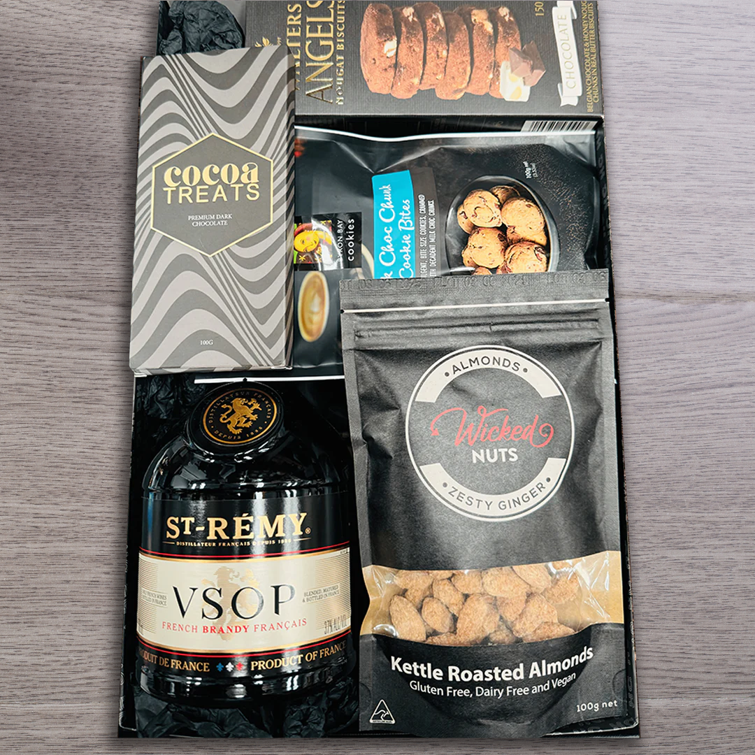 Christmas Brandy Melbourne Hamper Box