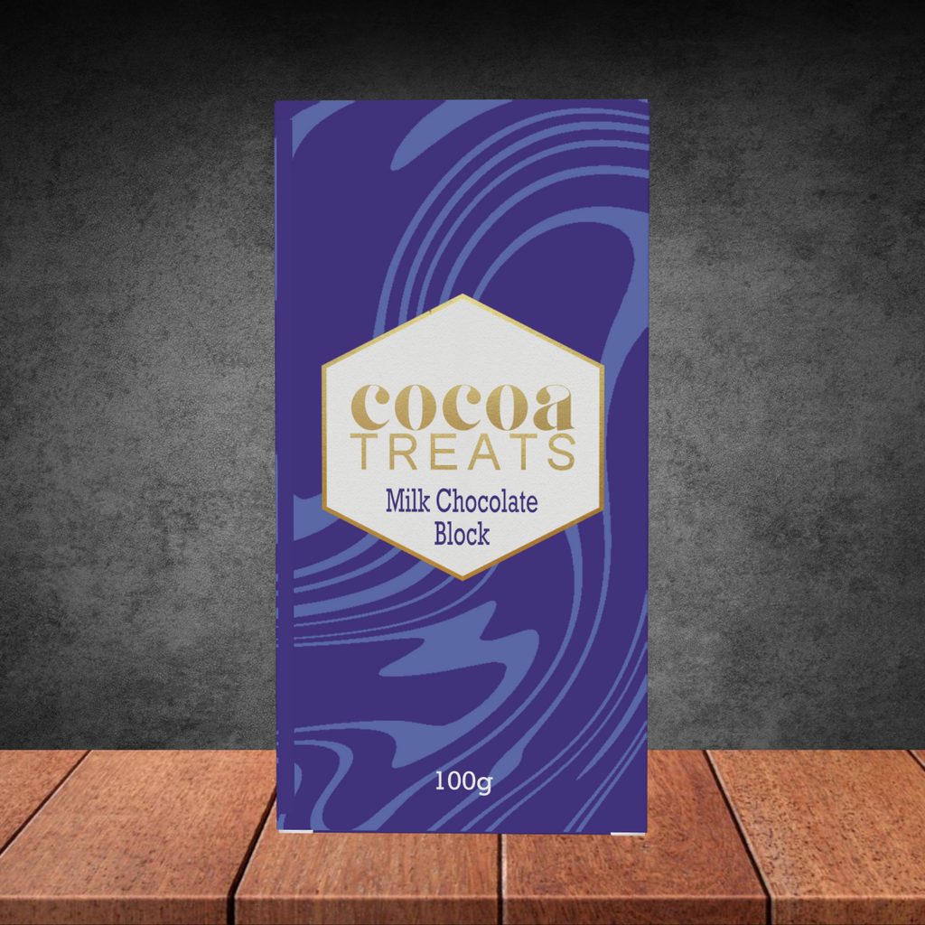 Cocoa Treats Belgian Milk Chocolate 100g