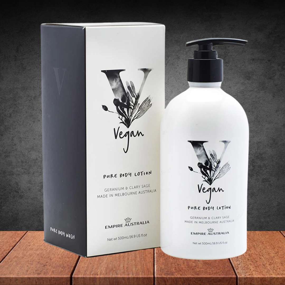 Empire Australia Vegan Geranium & Clary Sage Body Lotion 500ml
