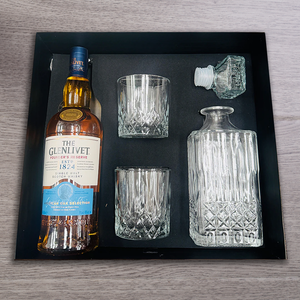 Glenlivet Founders Reserve Whisky with Scotch Glasses