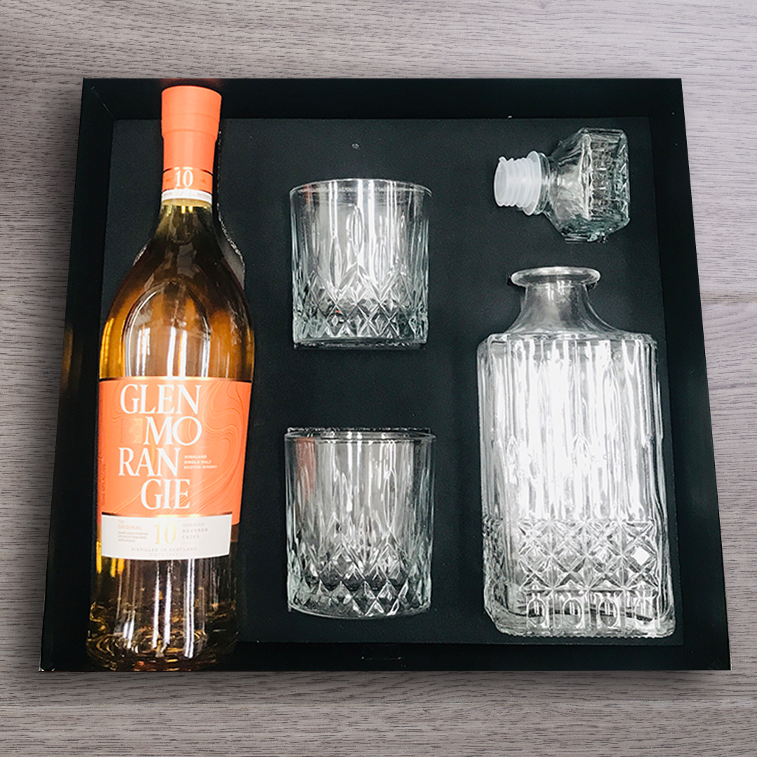 Glenmorangie single malt Scotch whisky with Decanter Set