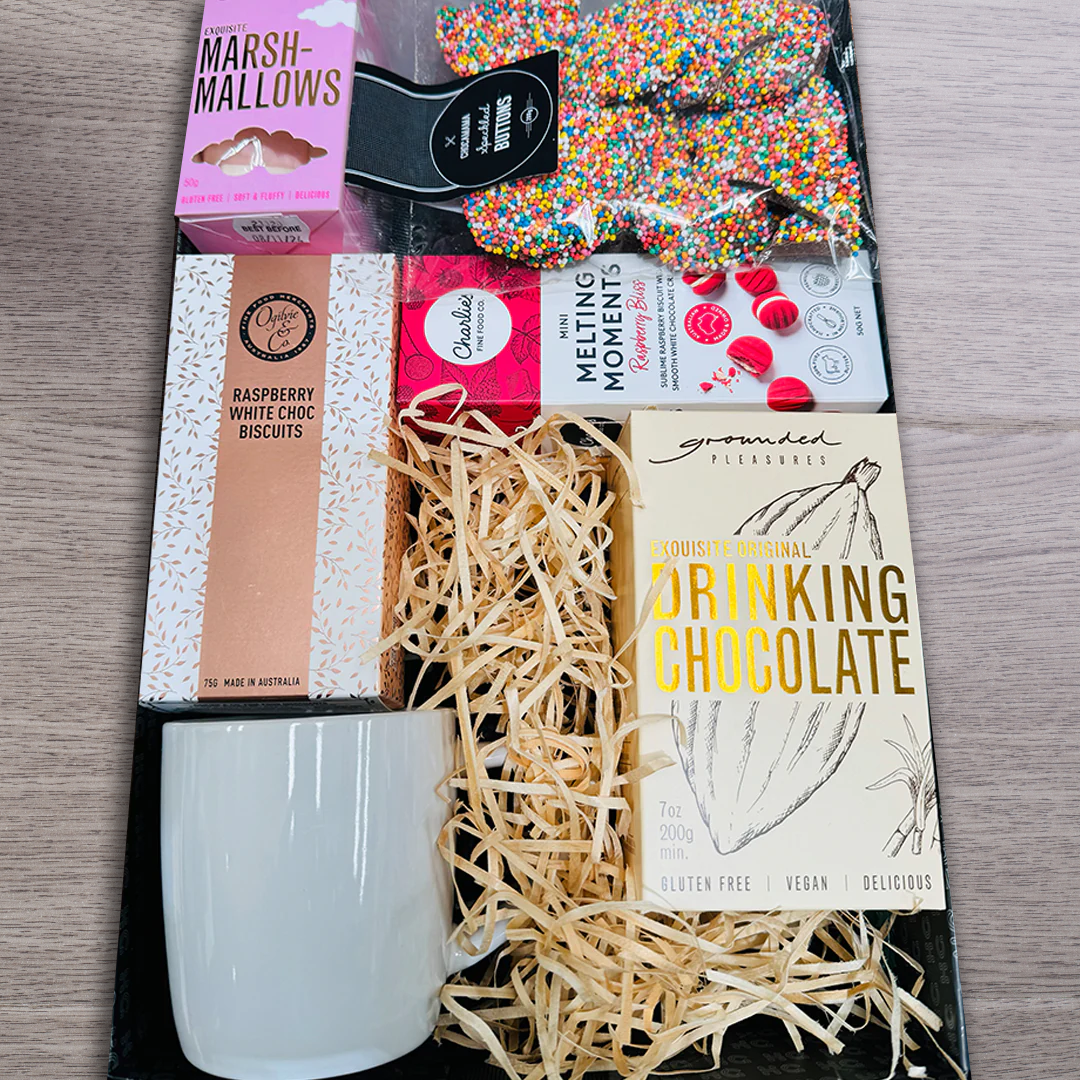 Hot Chocolate Hamper Box For Her