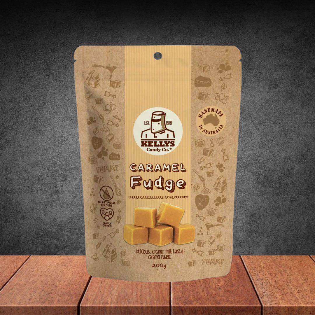 Kelly's Candy Co Caramel Fudge 200g