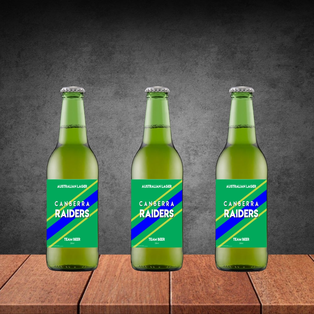 3 NRL Team Aussie Beers 330ml
