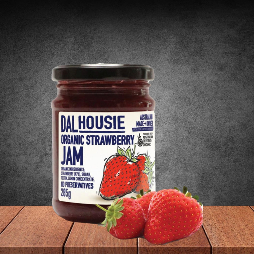 DalHousie Organic Strawberry Jam 285g