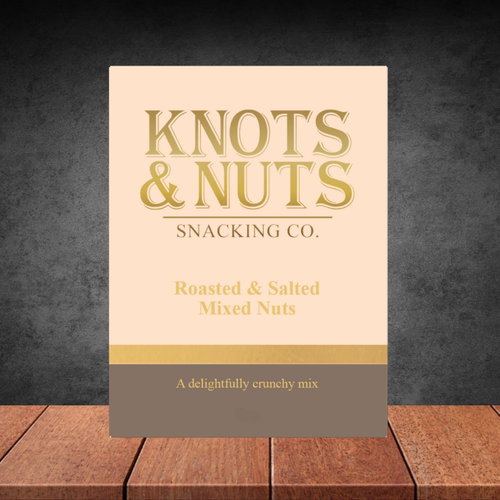 Knots & Nuts Roasted & Salted Mixed Nuts 150g