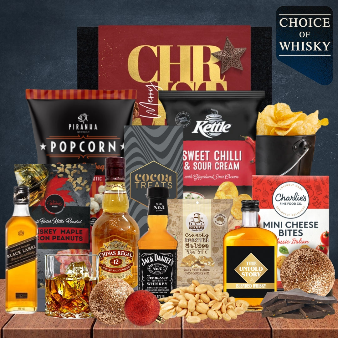 Melbourne Christmas Whiskey Hamper