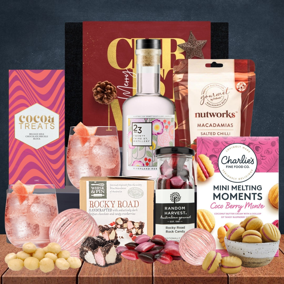 Melbourne Vodka Rose Cocktail Christmas Hamper