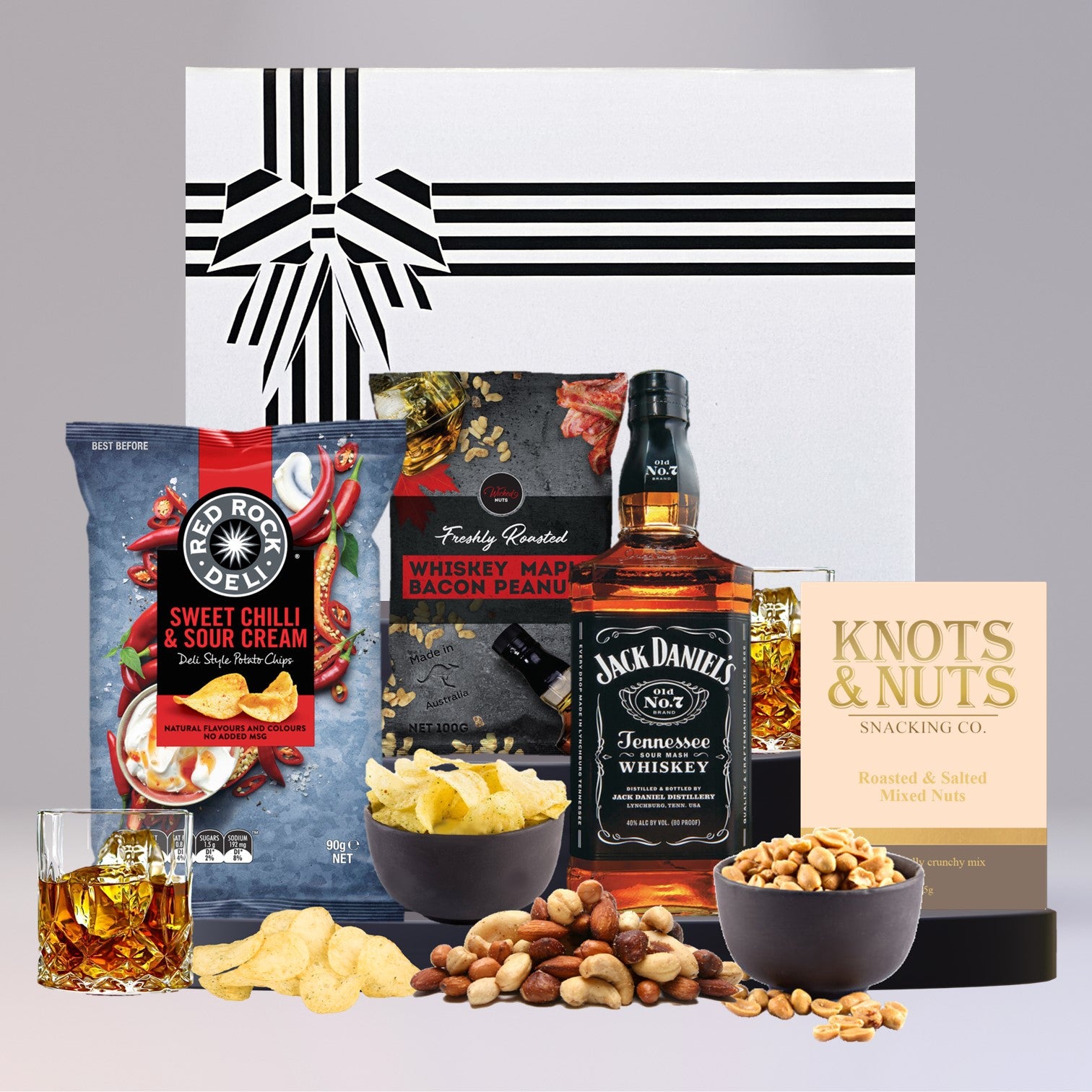 Melbourne Whiskey Hamper For Him with Jack Daniel's No. 7 700ml