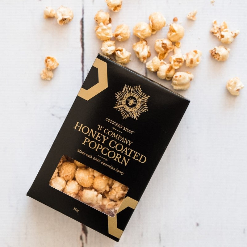 Officers Mess Honey Coated Popcorn 80g