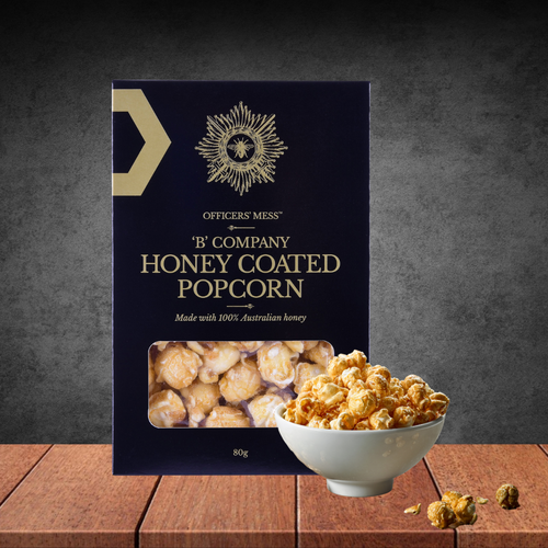 Officers' Mess B Company Honey Popcorn 80g