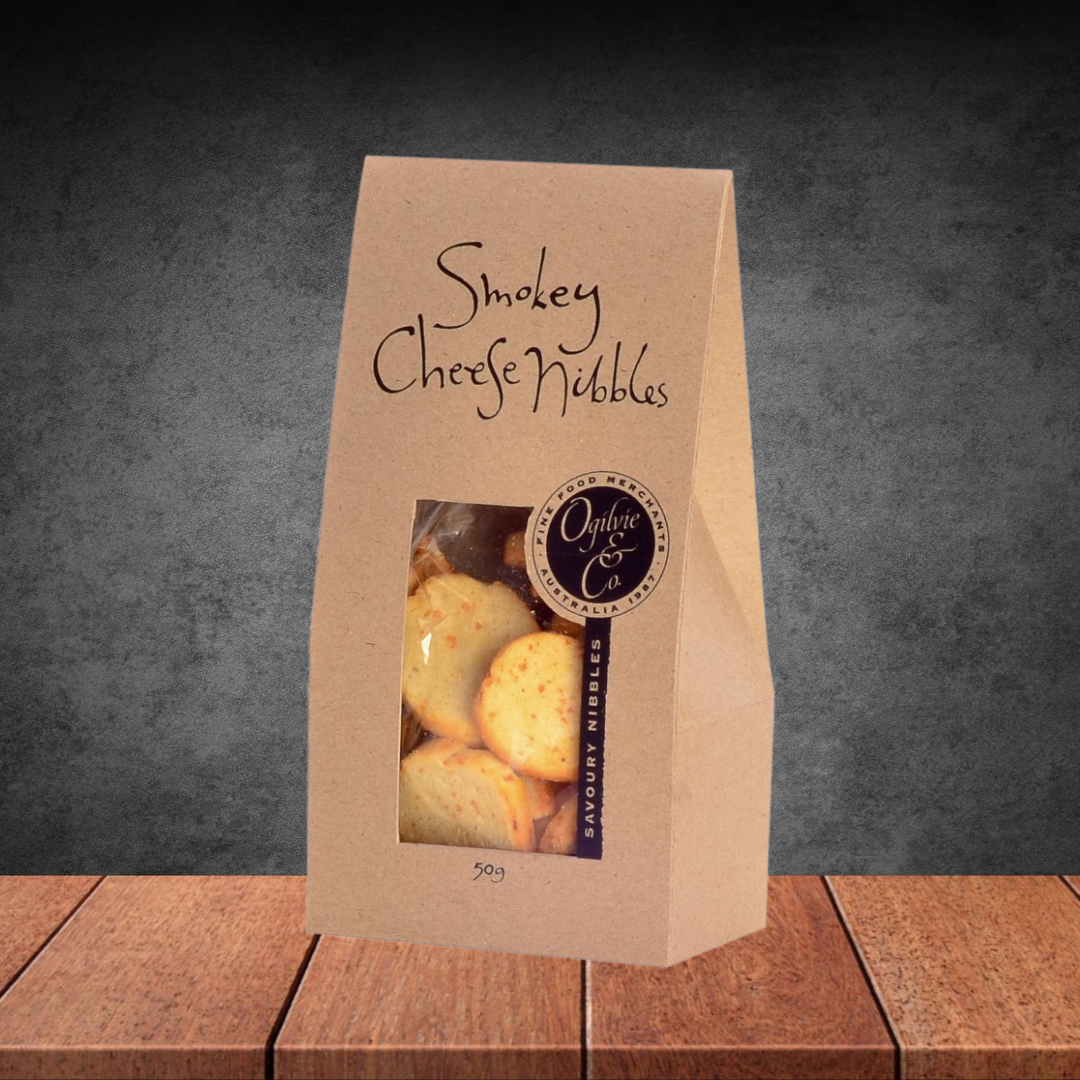 Ogilvie & Co Smokey Cheese Nibbles 50g