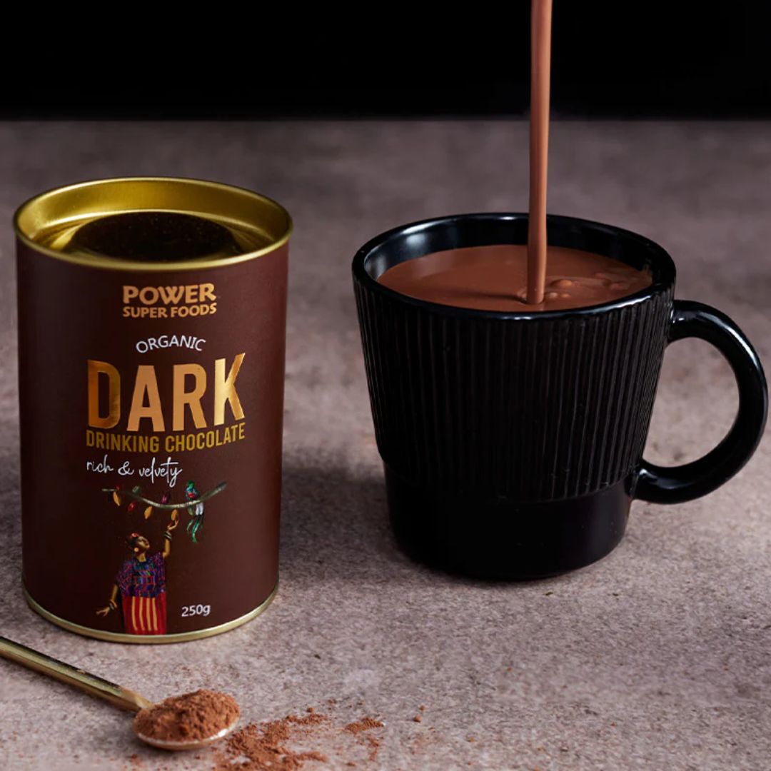 Power Super Foods Dark Drinking Chocolate 250g