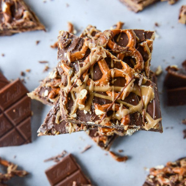 So Moorish Chocolate Pretzel Peanut Shards