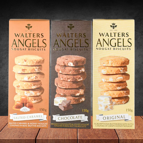 Walters Angels Nougat Biscuits 150g