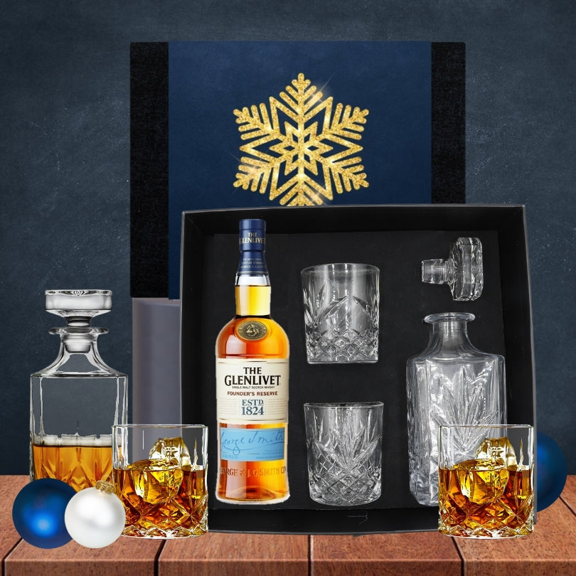 Whiskey Decanter Hamper With Glenlivet