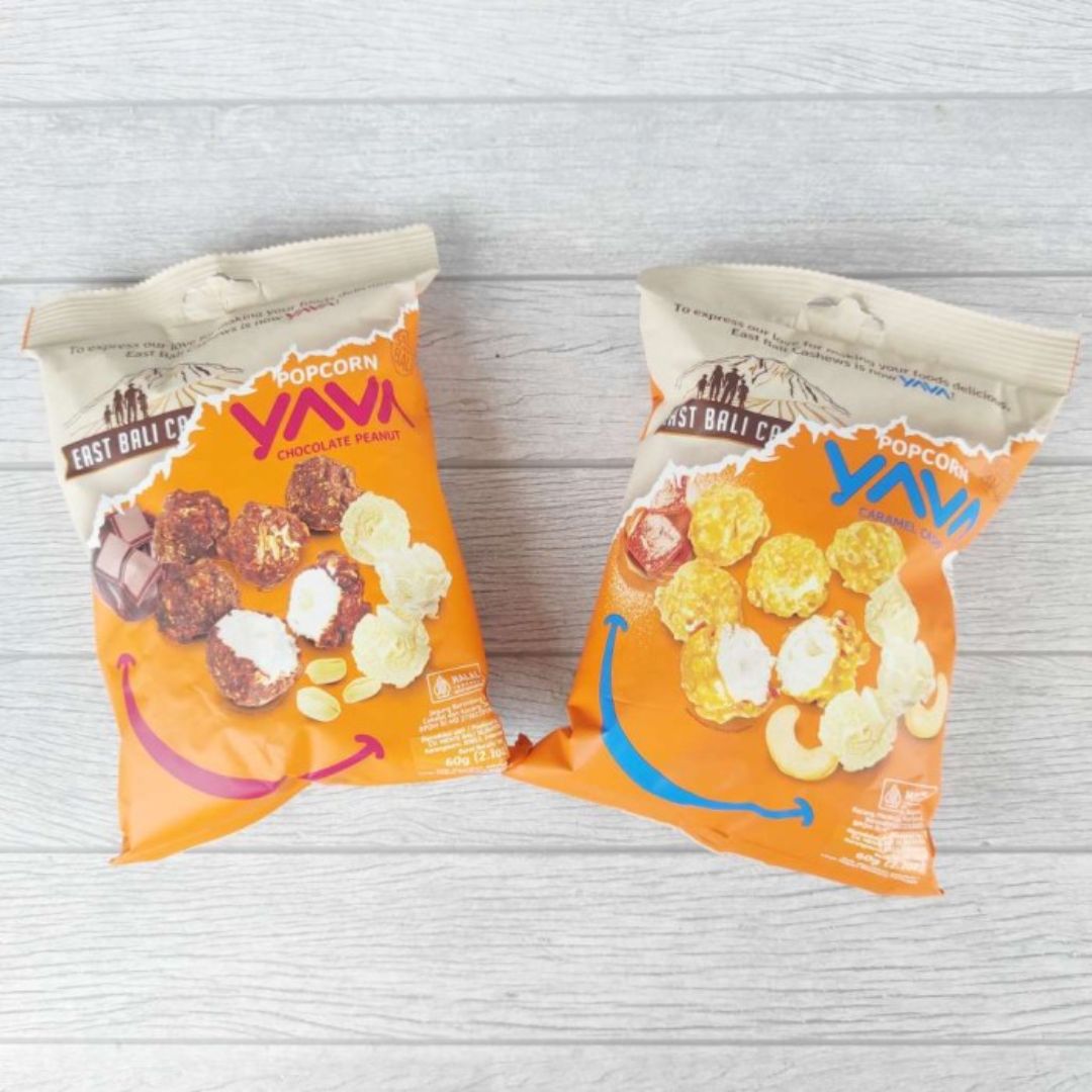 Yava Popcorn Caramel Cashew 60g