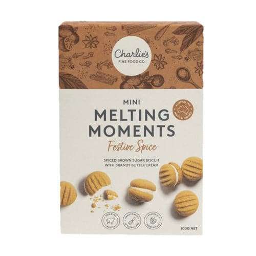 Charlies Festive Spice Melting Moments