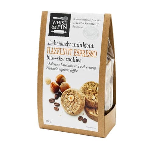 Whisk & Pin Handmade Hazelnut Espresso Cookies
