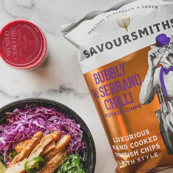 savour smiths sea salt potato chips